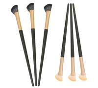 HAPINARY 6 Piezas De Pinceles Para Ojos Corrector y Sombra De Nariz Adecuado Para Principiantes y Expertos