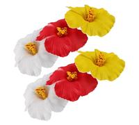 HAPINARY 6 Piezas horquilla de flores artificiales Accesorios para el cabello para niñas pinzas para el cabello de las niñas Horquilla floral Accesorios para el cabello de las chicas tela