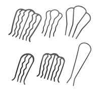 HAPINARY 6 Piezas Peine Rizador De Pelo Metálico Dientes Sueltos Peineta De Hierro Para Mujer Estilo Elegante Para Peinados Como Moño Al Aire Pasadores Para Peineta Lateral