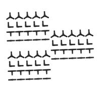 HAPINARY 60 Piezas Adaptador En T Conector De Tubo De Plástico para Línea Aérea Conector De Manguera De Tubo De Línea Aérea Kit De Accesorios para Bomba De Aire Conector De Manguera A