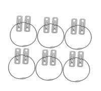 HAPINARY 6juegos Kit De Correas De Seguridad Para Muebles Anclajes De Pared Antivuelco Para Fijación De Muebles Pared Uso Armarios y Cómodas Protección Contra Terremotos
