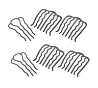 HAPINARY 6piezas Peinetas Laterales Para Mujer Horquillas Pelo Fijación Fuerte Accesorios Para Recogidos Diseño u Material Metálico Para Moños y Peinar El Cabello