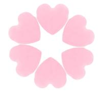 HAPINARY 6piezas Pequeñas Borlas De Maquillaje De Para Mujeres Para Polvos Sueltos Unidades