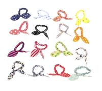 HAPINARY 72piezas Colección Lazos De Conejo Para Cabello Accesorios De Pelo Diseño De Puntos y Lazo Para Niñas y Mujeres Aleatorios