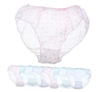 HAPINARY 7piezas Braguitas Posparto Desechables Para Maternidad Sin Costuras Elástico Talla Colores Surtidos