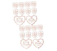 HAPINARY 80 Pegatinas De Tatuajes Para Bodas, Despedidas De Soltera, Damas De Honor, Bodas Y Más.