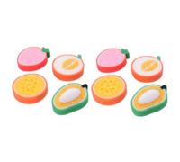 HAPINARY 8piezas Esponjas De Baño De Frutas Para Niño Niña De Melón Fresa Naranja Mango Suaves y Ecológicas Para Duchas Infantiles y Limpieza De Piel Sensible