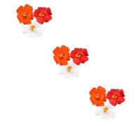 HAPINARY 9 Pinzas Para El Pelo Estilo Bohemio, Para Mujer, Con Flores Artificiales, Con Decoración Floral, Para Niña