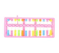 HAPINARY Ábaco de Plástico Multicolor 13 y 7 Cuentas Calculadora Educativa Portátil para Herramienta Aritmética Creativa para Enseñanza y Aprendizaje