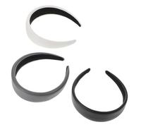 HAPINARY Accesorio De Pelo Para Mujer 3 Diademas Anchas Antideslizantes Para Peinados y Viajes