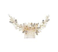 HAPINARY Accesorio Lujoso Para El Cabello De Boda 1 Pieza Peine Para El Cabello De Novia Diseño Elegante Y Moderno Para Eventos Especiales