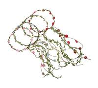 HAPINARY Accesorios para Tocados de Fotos de Novia Accesorios para Coronas de Fotografía Juego de Coronas Y Diademas con Guirnaldas de Rosas Hawaianas