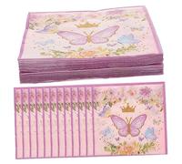 HAPINARY Adorables Servilletas De Colores Para Fiestas 2 Cajas De 20 Decorativas