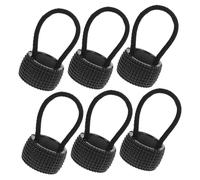 HAPINARY Anillo De Metal Para El Pelo 6pcs Coleteros Para Mujer Accesorios De Cintas Para El Pelo