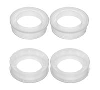 HAPINARY Anillos de Recarga para Cubos de Pañales 4 Piezas, Repuesto Compatible para Cubo de Basura Automático, Plástico Resistente y Sellado Antiolor, Accesorios para Cuidado de