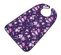 HAPINARY Babero Adulto Reutilizable Para Personas Mayores Con Correa Adhesiva De Ropa Ligero Lavable y Resistente Para Comer y Prevenir Manchas