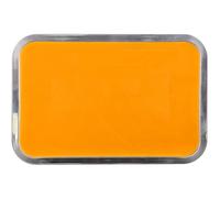 HAPINARY Bandeja de Disección de Acero Inoxidable con Cera Naranja de 21x31cm, Segura y Fácil de Usar para Disección Corporal y Corte de Papel
