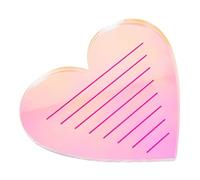HAPINARY Bandejas Para Pestañas Con Forma De Corazón Organizador De Extensiones De Pestañas Para Una Exhibición Eficiente Y Un Almacenamiento De Pestañas