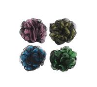 HAPINARY Bola De Baño Grande 2 Colores Esponja De Malla 50g Suave Fácil De Usar