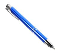 HAPINARY Bolígrafo Metálico Azul Luz Led para Lectura y Escritura Bolígrafo De Metal para Oficina y Papelería