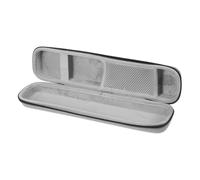 HAPINARY Bolsa Organizadora Rígida para Plancha De Pelo y Rizador, Resistente Al Calor, Tamaño Compacto, para Viajes y Uso Doméstico, Color Gris, Estuche Portátil De Material Eva