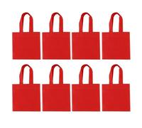 HAPINARY Bolsas de Obsequio de Tela No Tejida Reutilizables 12 Pcs 15x15 Cm Bolsas de Mano Plegables para Compras y Embalaje Ecológico Portátil Color Aleatorio