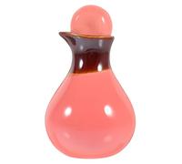 HAPINARY Botella De Cerámica Para Aceites Esenciales Roja Portátil Ligera y Duradera Para Aromaterapia y Reenvase, Adecuado Para Viaje, Belleza y Obsequio Femenino