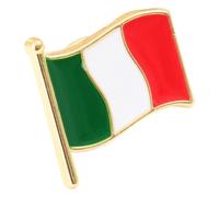 HAPINARY Broche Bandera Nacional de Aleación Roja Diseño Creativo y Atractivo Alfiler Resistente para Decoración en Eventos Casuales y Festivales