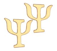 HAPINARY Broches para hombres y mujeres de aleación con símbolo psicología estilo inglés 2 unidades para prendas y accesorios en ocasiones sociales