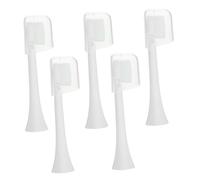 HAPINARY Cabezales de Cepillo de Dientes Eléctricos Suaves 5 Unidades, Repuestos Compatibles Serie, Cabezal Pequeño y Plano, Material Pp Resistente, Limpieza Profunda para Cuidado