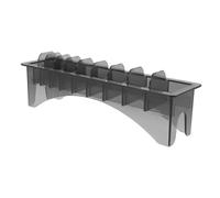 HAPINARY Caja De Almacenamiento para Cortadora De Pelo Caja Base para Peine De Cortadora Organizador De Peines Rectangular De Plástico Soporte para Herramientas De Peluquería para Salón De