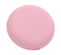 HAPINARY Caja De Silicona Para Borlas De Polvo De Viaje Soporte De Esponjas Maquillaje Estuche De Viaje Diseño Simple