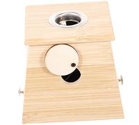 HAPINARY Caja Moxibustión Portátil De Madera Maciza Quemador Seguro Con Tapa De Cierre Para Moxa Herramienta Duradera Para Terapia De Acupuntura Alivio De Dolores y Cuidado Personal