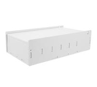 HAPINARY Caja Organizadora de Dinero de Madera Gran Capacidad y Múltiples Compartimentos para Escritorio y Caja Registradora