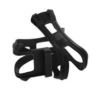 HAPINARY Calapiés de Pedal para Bicicleta Estática en Abs Negro sin Correas, Alta Resistencia Rayar Zapatos para Personas Que Aman Montar en Bicicleta en Gimnasio