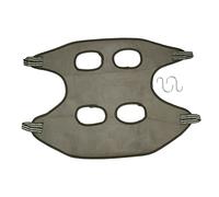 HAPINARY Cama Hamaca para Gatos y Perros Colgante Transpirable De Poliéster, Tamaño Mediano Color Verde Militar, para Suspensión Jaula, Adecuado para Mascotas Pequeñas y Medianas