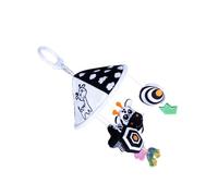 HAPINARY Campana de Cuna Colgante para Niña Juguete Educativo Temprano con Carillón de Viento Suave Peluche para Cochecito y Cuna Fácil de Colgar para Niñas