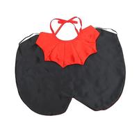 HAPINARY Capa De Vampiro Mascota Perro Disfraces De Halloween Pequeño Disfraz De Bruja para Perro Disfraces De Perros Vestido Víspera De Todos Capa De Mascota Cachorro Poliéster