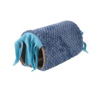 HAPINARY Casa para Hámster de Felpa Suave Guarida Cómoda para Cobayas y Chinchillas Túnel Pequeño para Mascotas Refugio Cálido para Invierno y Área