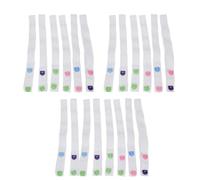 HAPINARY Cinta Elástica para Pañales de Ñiño con Cierre Ajustable, 20 Unidades Prácticas de Poliéster, Tamaño 50x1.5cm, Adecuado para Fijar Pañales de Recién Nacido Color Color Aleatorio