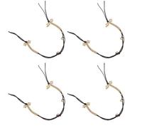 HAPINARY Contador de Cuentas Budista 2 Piezas de Latón Portátil Resistente a Rayaduras para Meditación y Oración para Mujeres y Hombres en Prácticas de y Plegaria