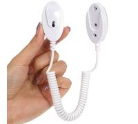 HAPINARY Correa de Control Remoto Retráctil Antipérdida con Soporte Adhesivo de Plástico Blanco para Hotel y Sala de Exhibición de Tabletas
