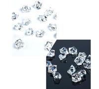 HAPINARY Cristales Decorativos 5x7mm Piedra Blanca Starwax Accesorios para Acuarios Piedras para Decoración De Peceras