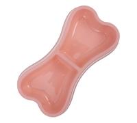 HAPINARY Cuenco De Plástico para Perros y Gatos Forma De Soporte para Comida Fácil De Limpiar para Mascotas Colores