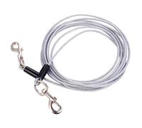 HAPINARY Cuerda De Tracción para Mascotas Cadena De Doble Cabeza para Perros Kit De Cuerda para Correa Alargada y Duradera