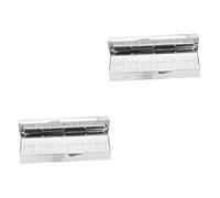 HAPINARY De 2 Piezas Organizador De Pastillero De 7 Dias Dispensador De Pastillero Semanal Organizador De Contenedor De Pastillero Pequeño