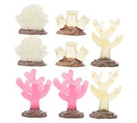 HAPINARY Decoración De Arrecife De Coral Estatuas De Noche 8pcs para Diseño De Acuario