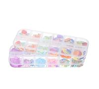 HAPINARY Decoraciones De Uñas De Polymer Clay Para Manicura De Pascua Cajas De Accesorios De Para Uñas Para y