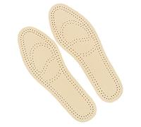HAPINARY Desodorante Zapatos Plantillas Transpirables Piel De Vacuno Duraderas 37-38 2 Pares
