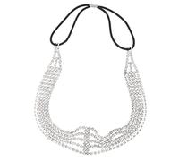 HAPINARY Diadema Con Diamantes De Imitación Diadema Creativa De Múltiples Capas Tocado Brillante Para Niñas Para Colegas Compañeros De Clase Decoración De La Vida Diaria